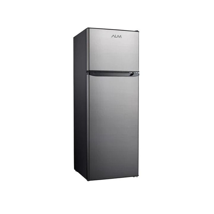 ALM Double Door Top Mount Refrigerator 475L Gross Capacity, Efficient Cooling Performance, Reliable Temperature Control - Silver - ALM-RF475SG