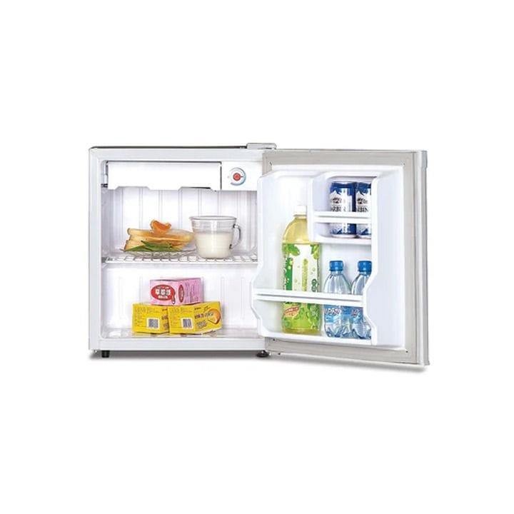 Sharp Mini Bar Refrigerator 65L, Tropical Compressor, R600A Refrigerant, Recessed Handle - Silver - SJ-K75X-SL3
