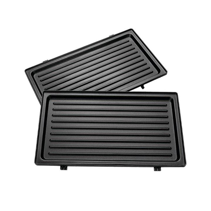 Black+Decker Sandwich Maker, Multifunction, Non-Stick Coated Plates, Removable Plate Design - Black - TS2120-B5