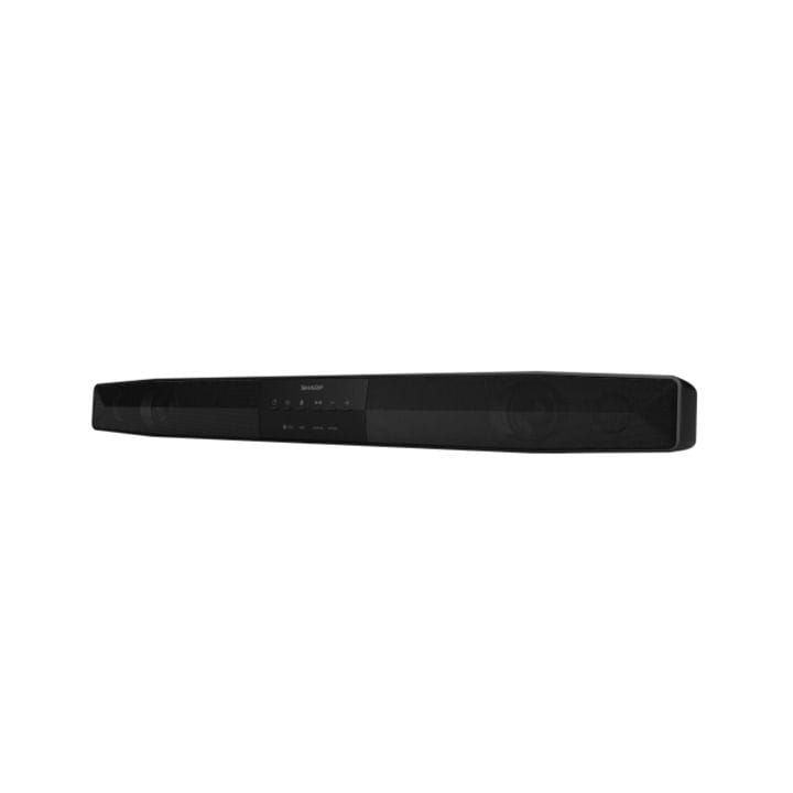 Sharp Soundbar 60W, Bluetooth Streaming, Metal Grill Finish, HDMI Input - Black - HT-SB116