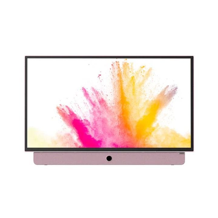 تلفزيون سكاي وورث محمول ذكي Full HD مقاس 24 بوصة، بطارية مدمجة (حتى 3 ساعات)، تصميم خفيف، اتصال ذكي - وردي - 24LP60G-P