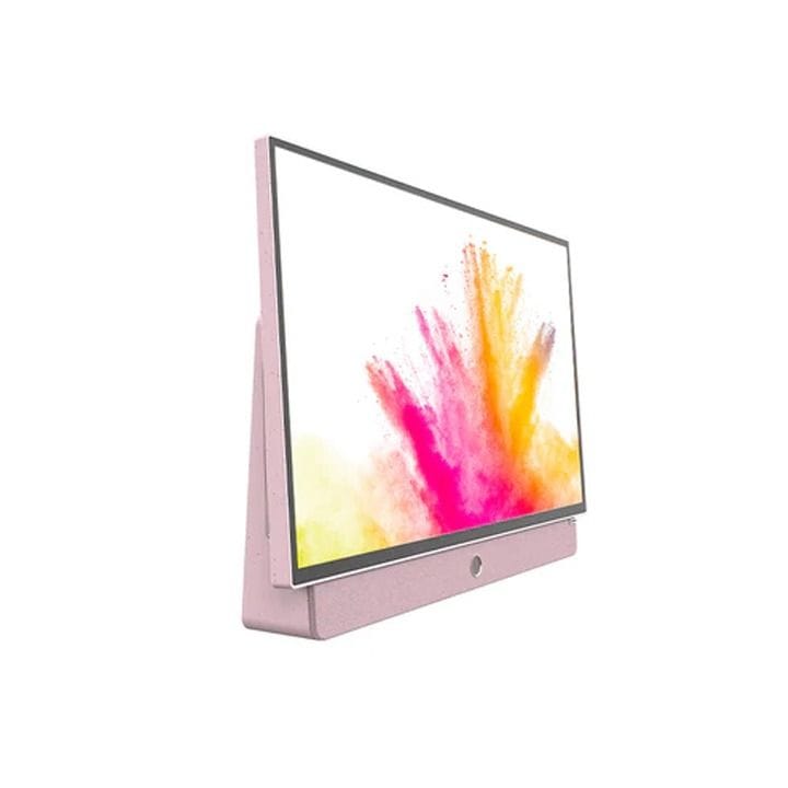 تلفزيون سكاي وورث محمول ذكي Full HD مقاس 24 بوصة، بطارية مدمجة (حتى 3 ساعات)، تصميم خفيف، اتصال ذكي - وردي - 24LP60G-P