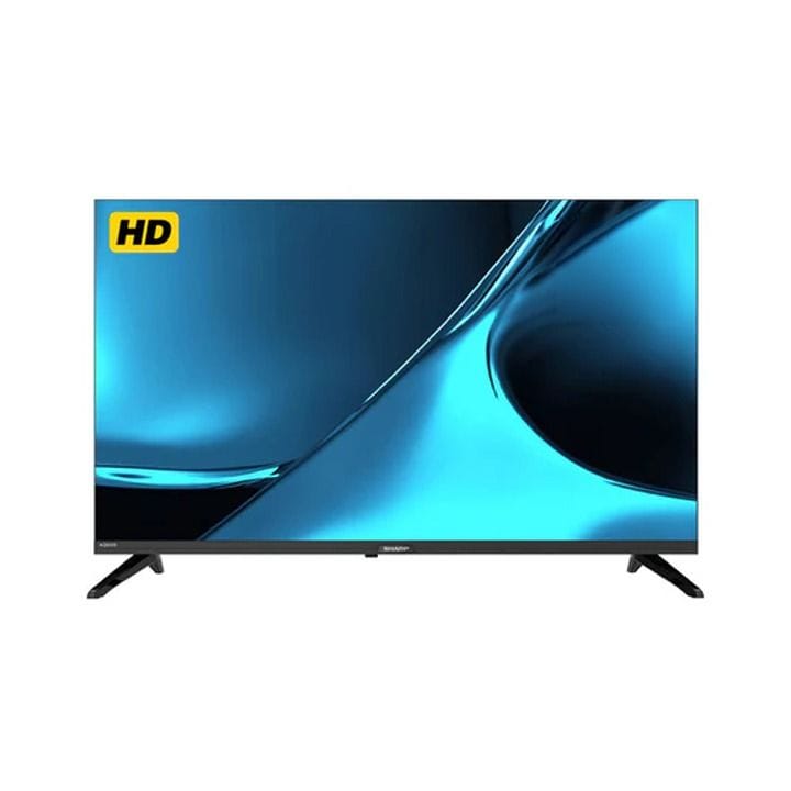 Sharp HD Google Smart LED TV 32 Inch, Frameless Design, Smooth Performance, Dolby Audio - Black - 2T-C32GH3000NX