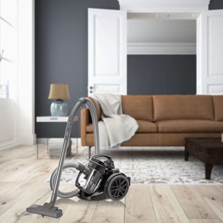 Black+Decker Multi-Cyclonic Bagless Vacuum Cleaner 1400W, Variable Speed, High-Efficiency Motor, Overload Protector - Black - VM1480-B5