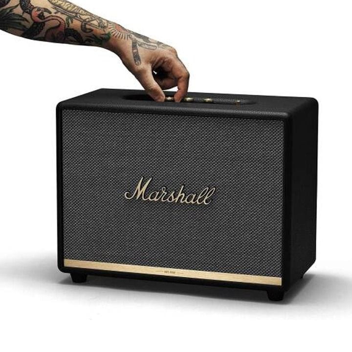 Marshall Woburn II Bluetooth Speaker 150W Powerful Sound aptX Bluetooth 30ft Range Multi-Host Connectivity | Black-1002488
