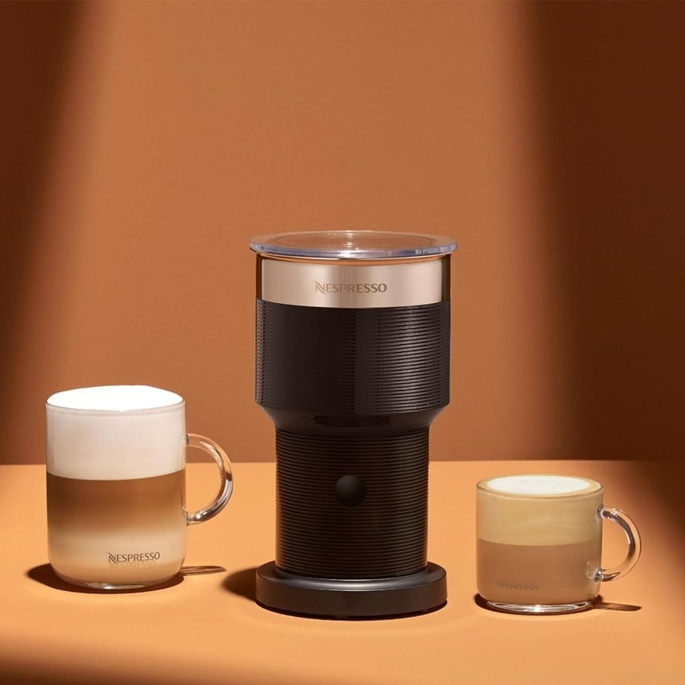 Nespresso Aeroccino XL Milk Frother, Hot & Cold Foam Maker, Dishwasher Safe, Large Capacity Design | Black - GNN134ACC00582