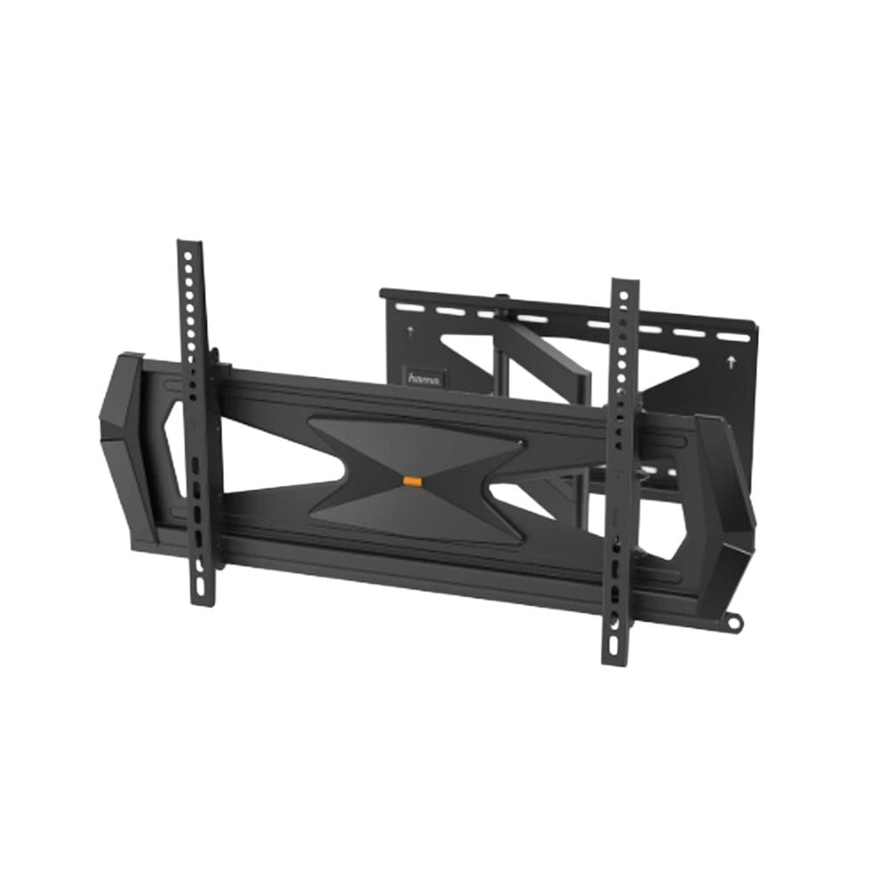 Hama Fullmotion Professional TV Wall Bracket 80" 600x400 VESA, Swivel & Tilt Adjustment, Heavy Duty Steel Mount | Black - 118075