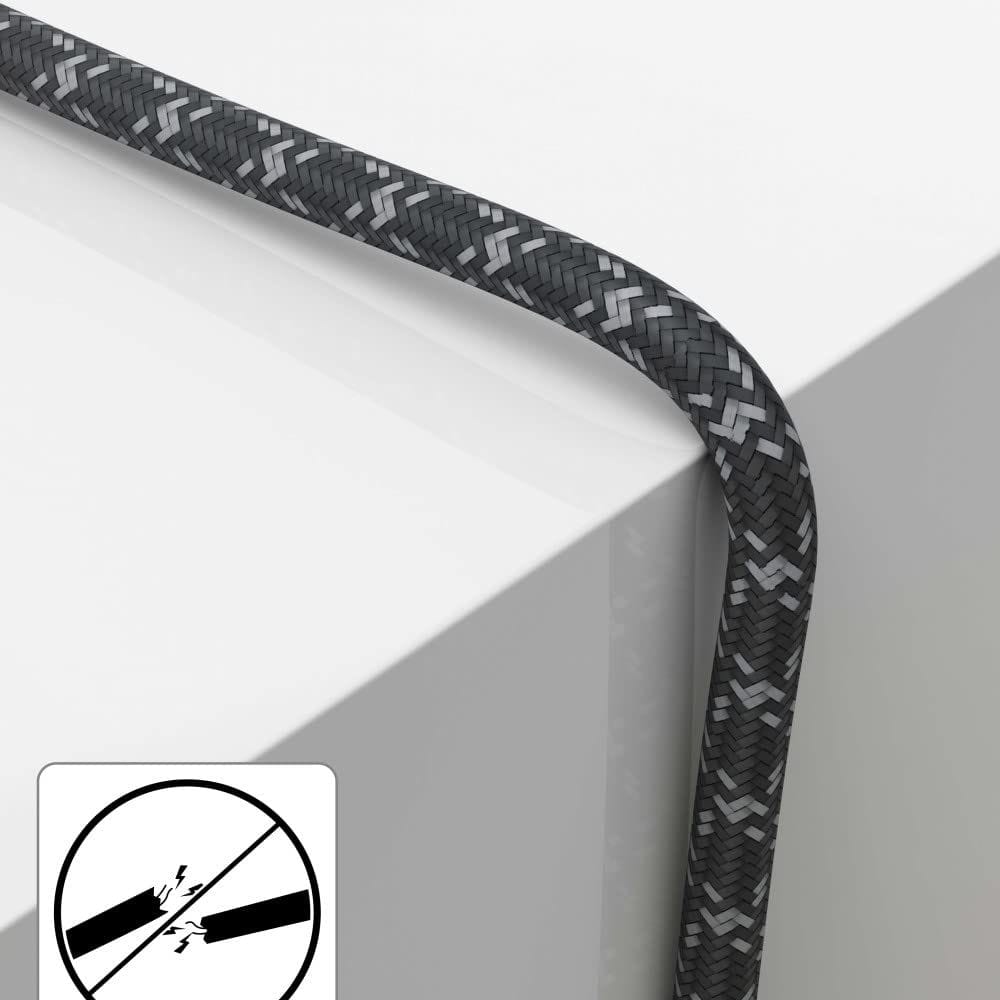 Hama Ultra High Speed HDMI Cable 2.0m 8K Certified, HDMI Plug to Plug, Metal Connector, High Dynamic Range Support | Black/Grey - 205239