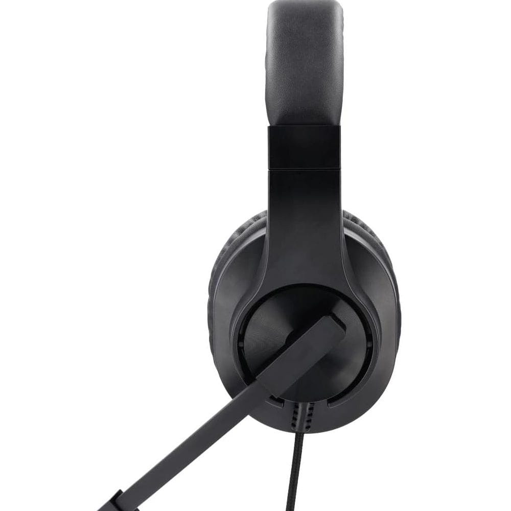 Hama HS-P350 PC Office Headset Stereo Sound, Noise-Reducing Microphone, USB Connection, Padded Ear Cushions | Black - 139926