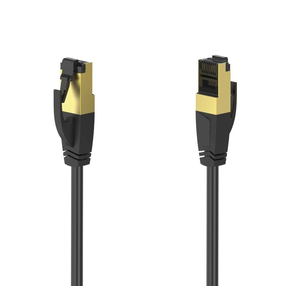 Hama CAT 8 Network Cable 5.0m 40Gbit/s S/FTP Shielded, Halogen-Free High-Speed Ethernet LAN Cable | Black - 200694