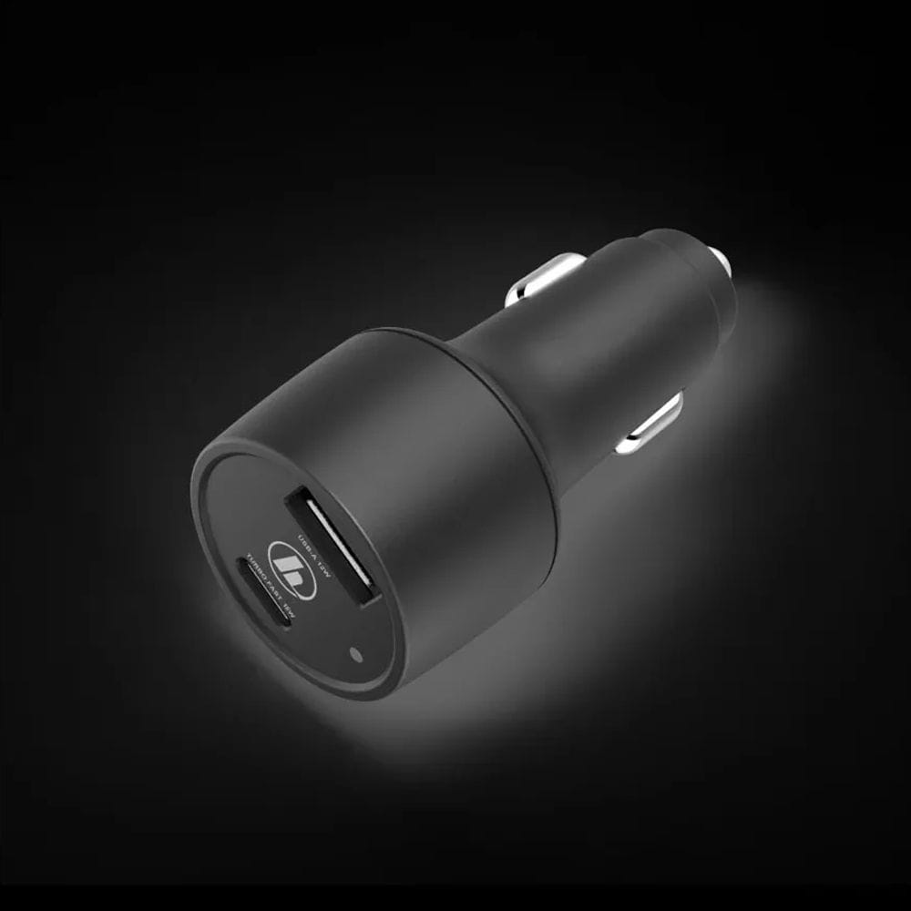 Hama Car Charging Kit USB-C & USB-A PD/Qualcomm 30W Fast Charging, 1m USB-C Cable Included | Black - 210522