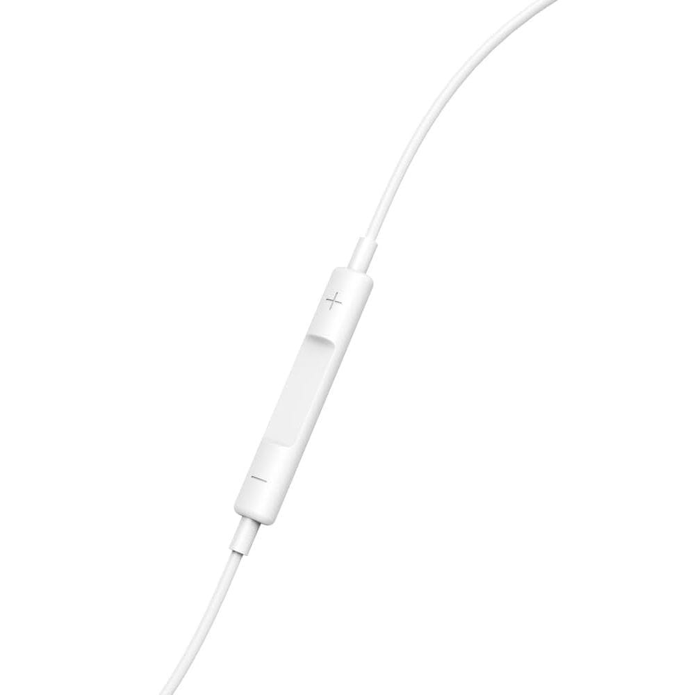 Hama Glow Earbuds with Microphone Lightning Connector, Stereo Sound, Inline Remote Control | White - 184156