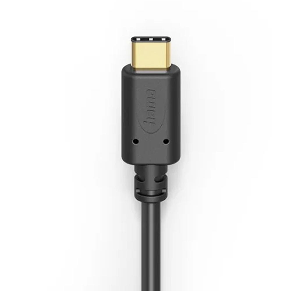 Hama Charging Cable USB-C to USB-C 1.5m Fast Charging & Data Transfer, Durable Flexible Design | Black - 201591