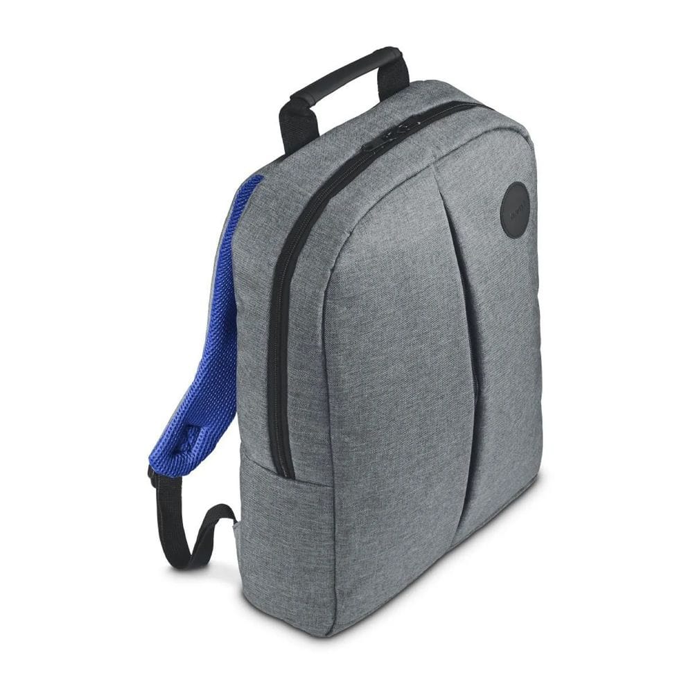 Hama Genua Laptop Backpack up to 15.6" Padded Notebook Compartment, Ergonomic Shoulder Straps, Travel-Friendly Design | Grey - 217273