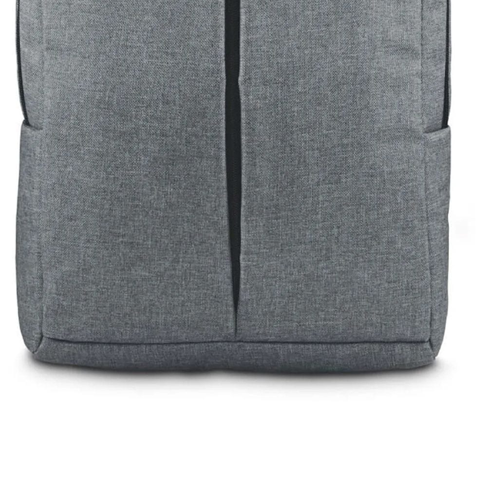 Hama Genua Laptop Backpack up to 15.6" Padded Notebook Compartment, Ergonomic Shoulder Straps, Travel-Friendly Design | Grey - 217273