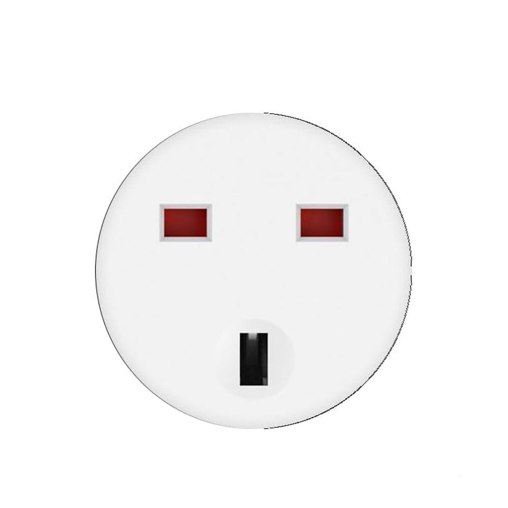Hama Power Strip UK Plug 4-Way with 2x USB-A Ports, 1.5m Cable, Surge Protection | White - D3223851