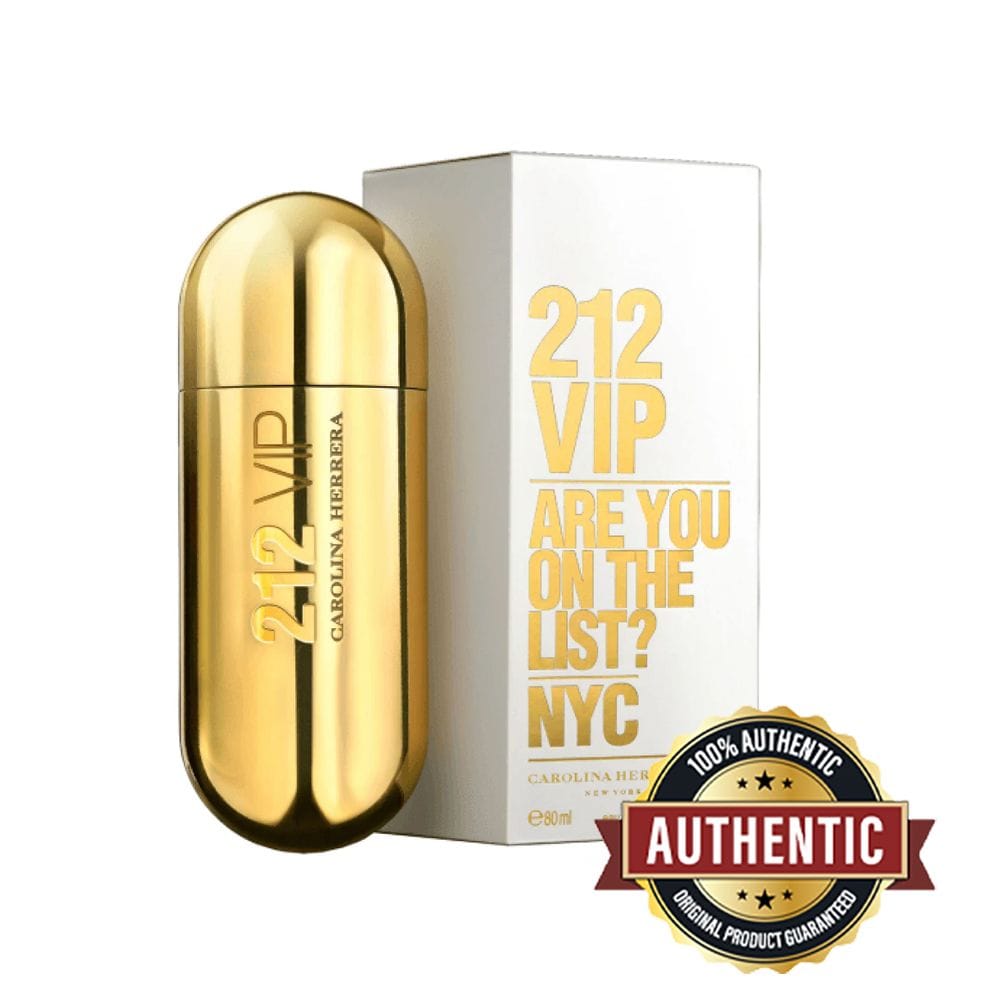 Carolina Herrera 212 VIP Eau de Parfum 80ML - Passionfruit, Rum & Musk Glamorous Oriental Vanilla Women's Fragrance | 8411061711767