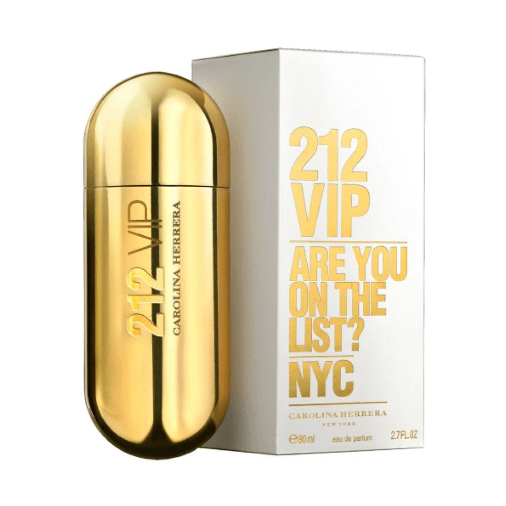 Carolina Herrera 212 VIP Eau de Parfum 80ML – Passionfruit, Rum & Musk Glamorous Oriental Vanilla Women’s Fragrance | 8411061711767