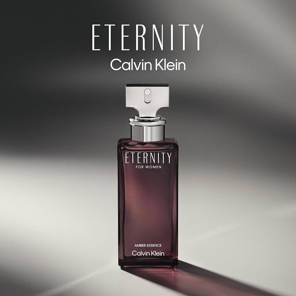 Calvin Klein Eternity Amber Essence Parfum Intense 100ML – Amber, Jasmine Sambac & Benzoin Warm Oriental Women’s Fragrance | 3616305488640