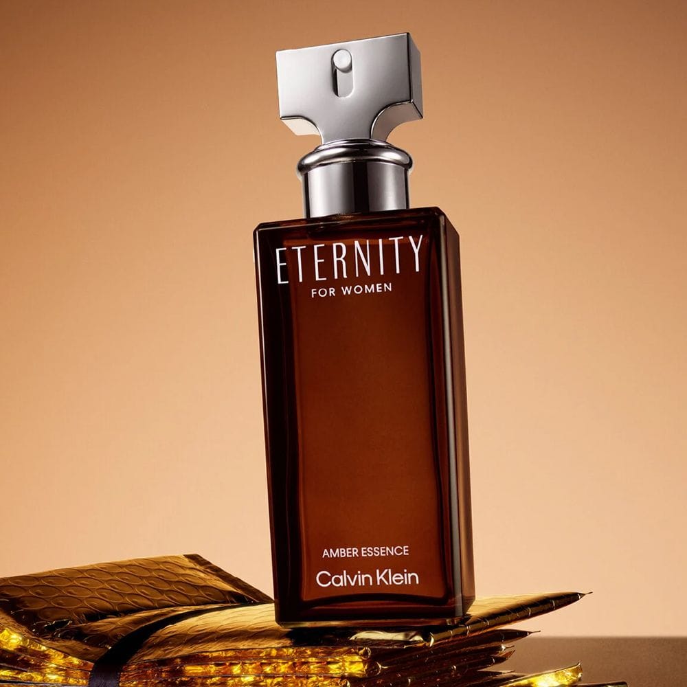 Calvin Klein Eternity Amber Essence Parfum Intense 100ML – Amber, Jasmine Sambac & Benzoin Warm Oriental Women’s Fragrance | 3616305488640