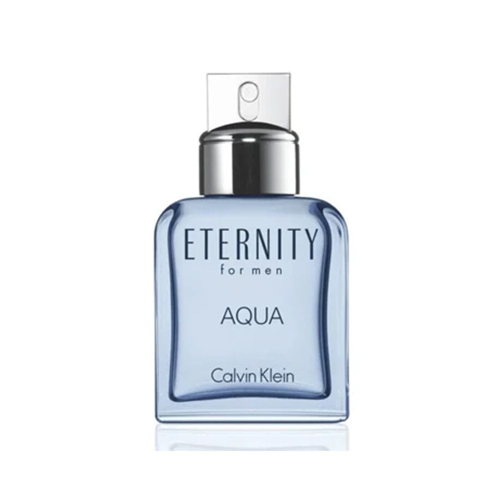 Calvin Klein Eternity Aqua Men Eau de Toilette 100ML – Cucumber, Citrus & Sandalwood Fresh Aquatic Woody Men’s Fragrance | 3607340125881
