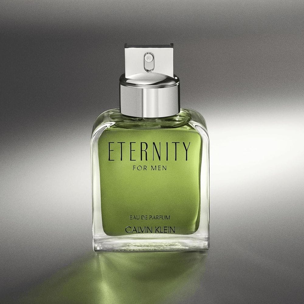 Calvin Klein Eternity Men Eau de Parfum 100ML – Sage, Apple & Suede Warm Woody Aromatic Men’s Fragrance | 3614229135145