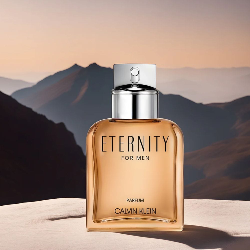كالفن كلاين إترنيتي بارفان للرجال 100 مل - عطر رجالي خشبي دافئ بالخزامى وخلاصة الروم والفانيليا المطلقة | 3616303549763