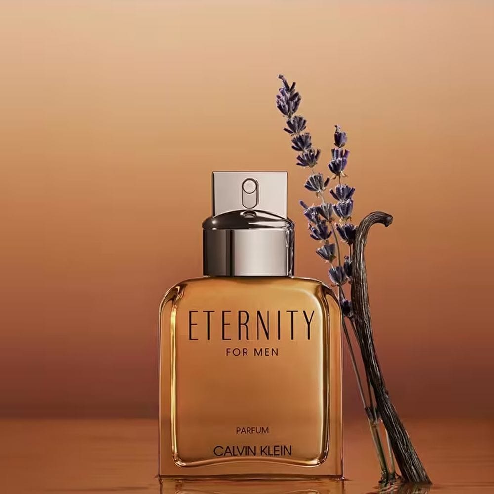 كالفن كلاين إترنيتي بارفان للرجال 100 مل - عطر رجالي خشبي دافئ بالخزامى وخلاصة الروم والفانيليا المطلقة | 3616303549763