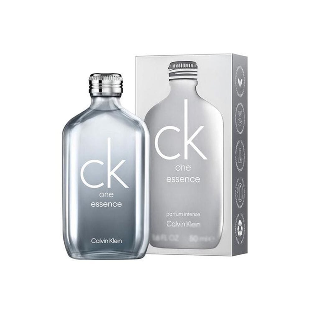 Calvin Klein CK One Essence Intense Parfum 100ML – Bergamot, Organic Green Tea & Sandalwood Fresh Citrus Unisex Fragrance | 3616303473396