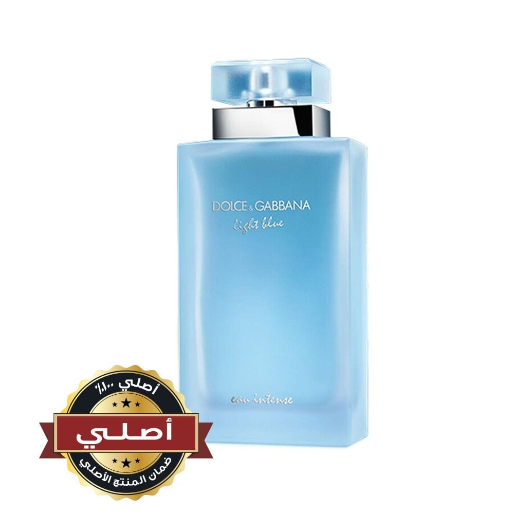 Dolce & Gabbana Light Blue Eau Intense Eau de Parfum 100ML – Lemon, Jasmine & Amberwood Fresh Citrus Women’s Fragrance | 8057971181353