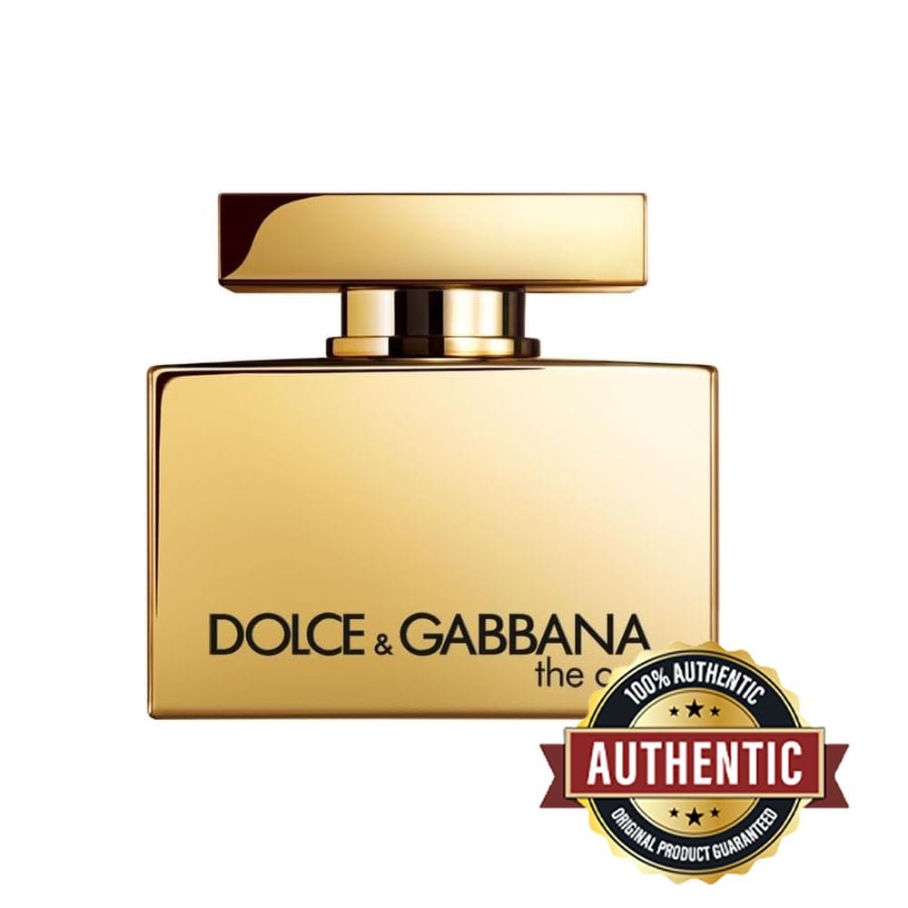 Dolce & Gabbana The One Gold Intense Eau de Parfum 75ML - Plum, Rose & Patchouli Warm Fruity Floral Women's Fragrance | 3423222015763