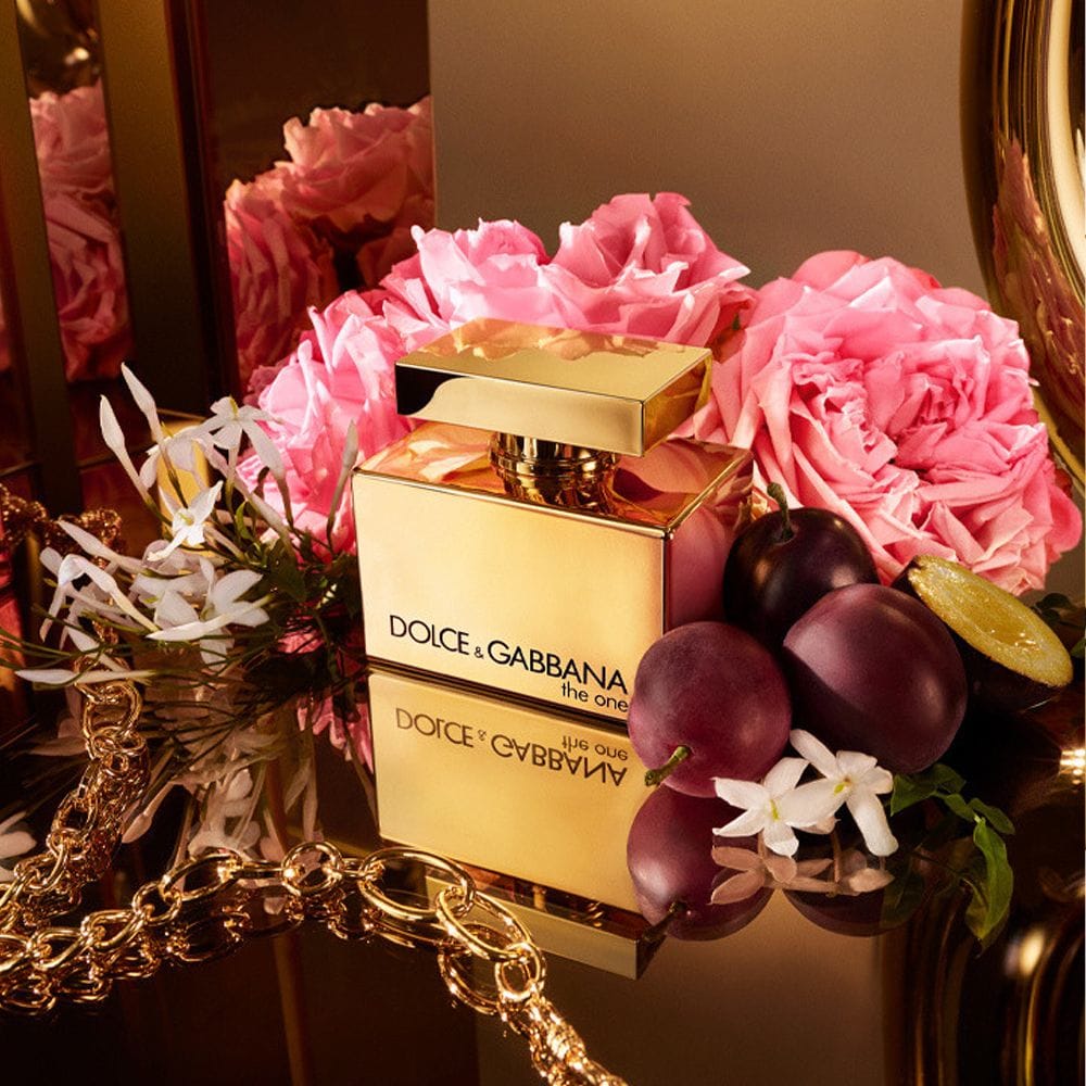 Dolce & Gabbana The One Gold Intense Eau de Parfum 75ML – Plum, Rose & Patchouli Warm Fruity Floral Women’s Fragrance | 3423222015763