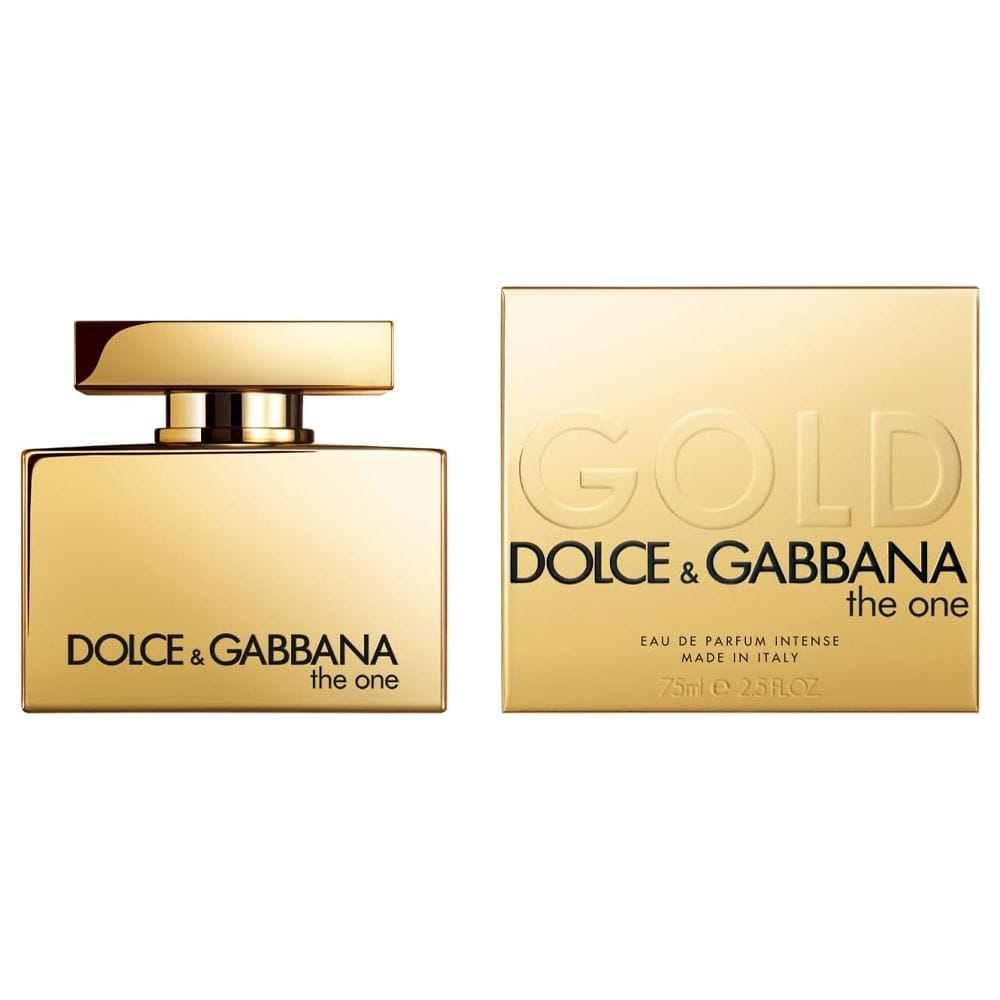 Dolce & Gabbana The One Gold Intense Eau de Parfum 75ML – Plum, Rose & Patchouli Warm Fruity Floral Women’s Fragrance | 3423222015763