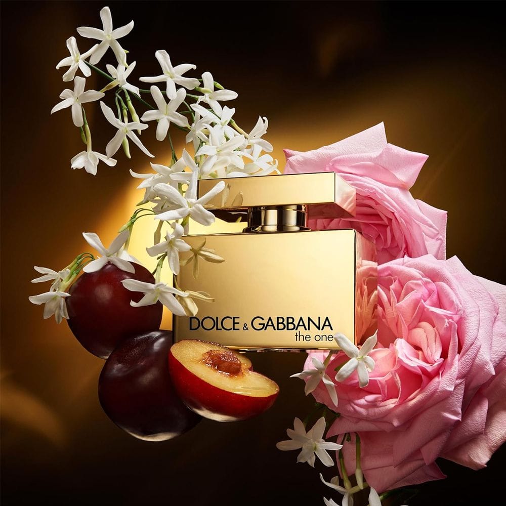 Dolce & Gabbana The One Gold Intense Eau de Parfum 75ML – Plum, Rose & Patchouli Warm Fruity Floral Women’s Fragrance | 3423222015763