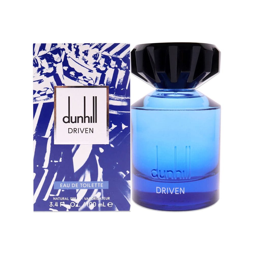 Dunhill Driven Blue Eau de Toilette 100ML – Green Apple, Black Pepper & Amber Fresh Woody Aromatic Men’s Fragrance | 85715807755
