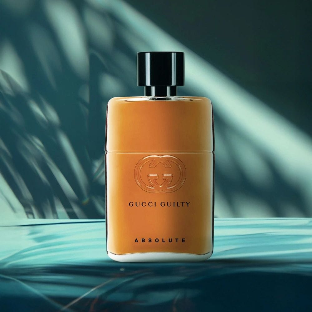 Gucci Guilty Absolute Pour Homme Eau de Parfum 90ML – Leather Woody Vetiver & Cypress Long Lasting Men’s Fragrance | 8005610344157