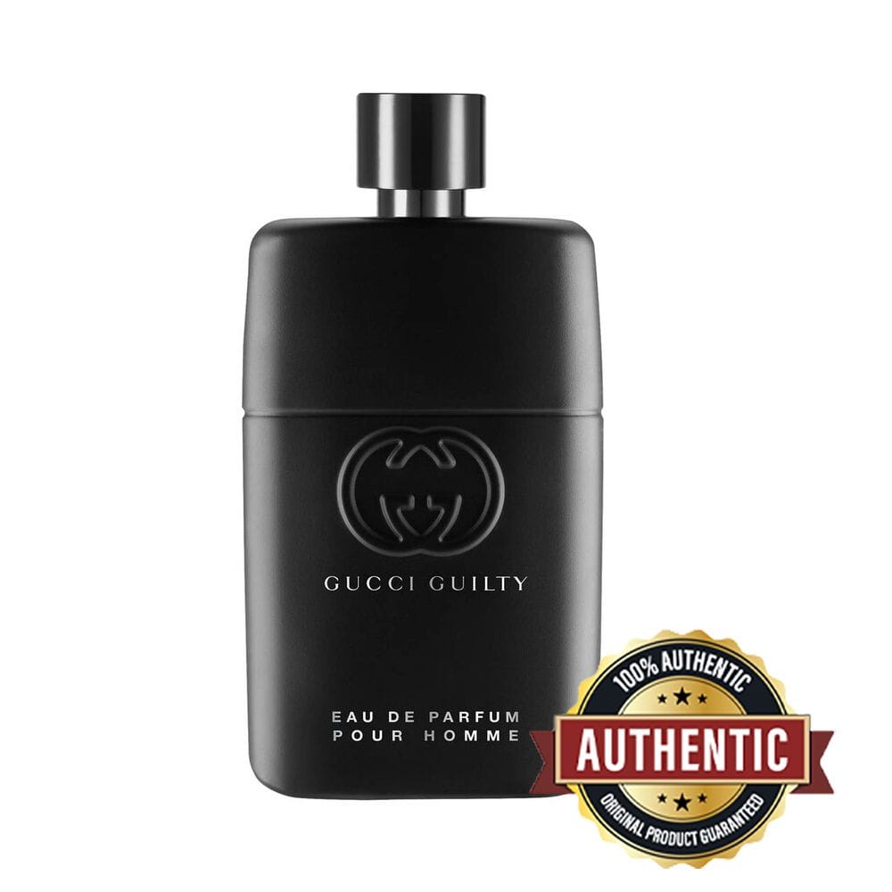 Gucci Guilty Pour Homme Eau de Parfum 90ML - Rose, Chili Pepper & Cedarwood Woody Aromatic Men's Fragrance | 3614229382129