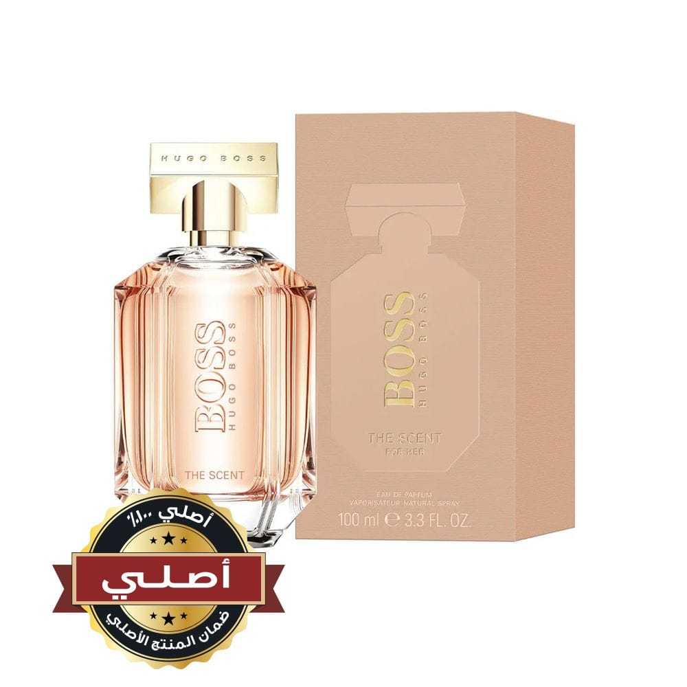 Hugo Boss The Scent Eau de Parfum 100ML – Peach, Osmanthus & Roasted Cocoa Sensual Fruity Floral Women’s Fragrance | 730870196885