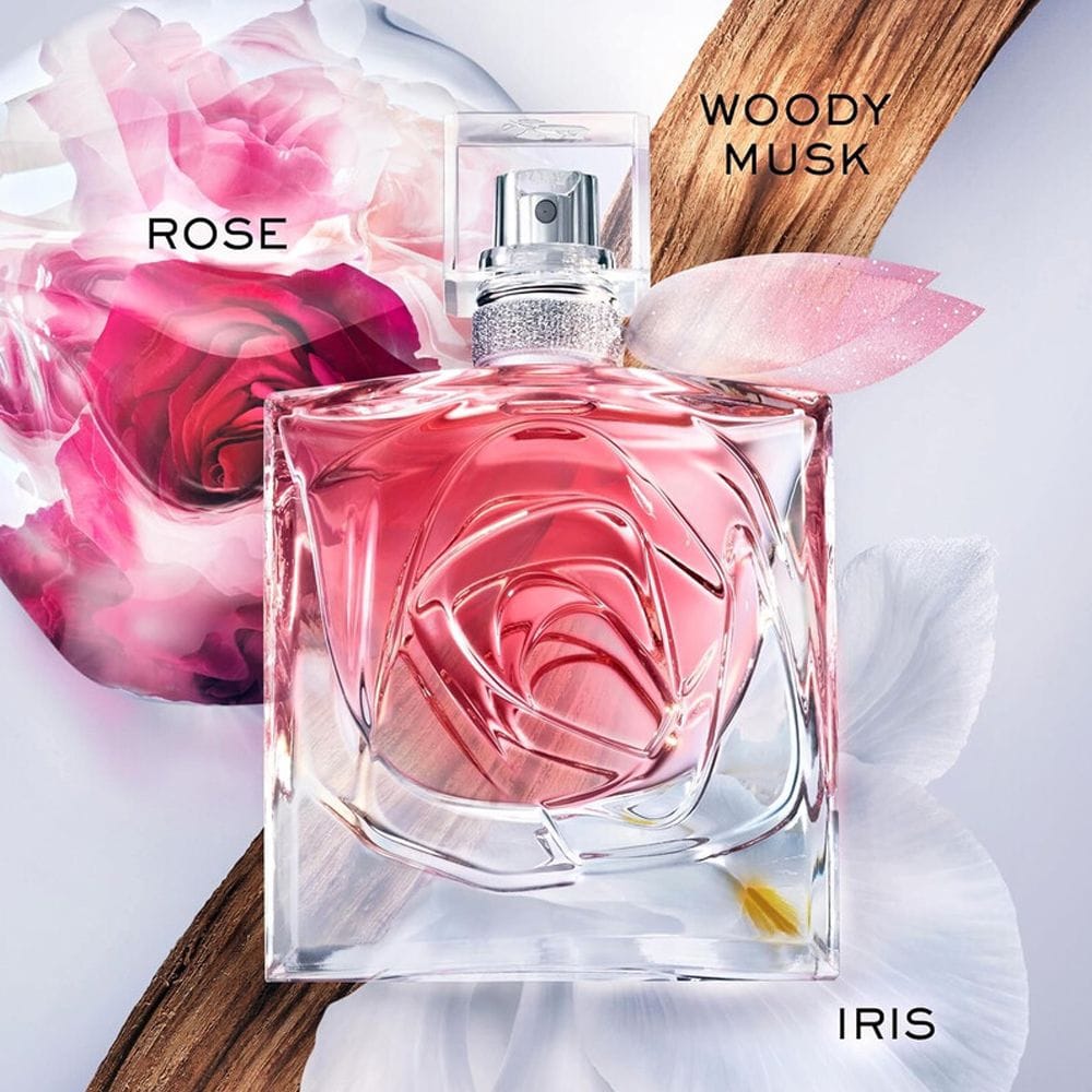 Lancôme La Vie Est Belle Rose Extraordinaire Florale Eau de Parfum 100ML – Damask Rose, Rose Water & Musk Floral Woody Women’s Fragrance | 3614274104370