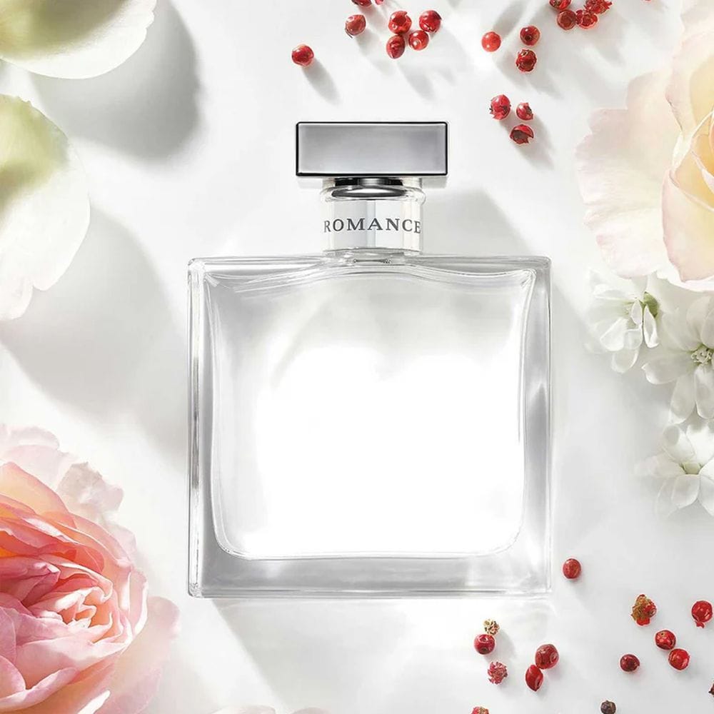 رالف لورين رومانس أو دو بارفان 50 مل - عطر نسائي زهري رومانسي بالورد والبنفسج الأبيض والمسك | 3360377002951