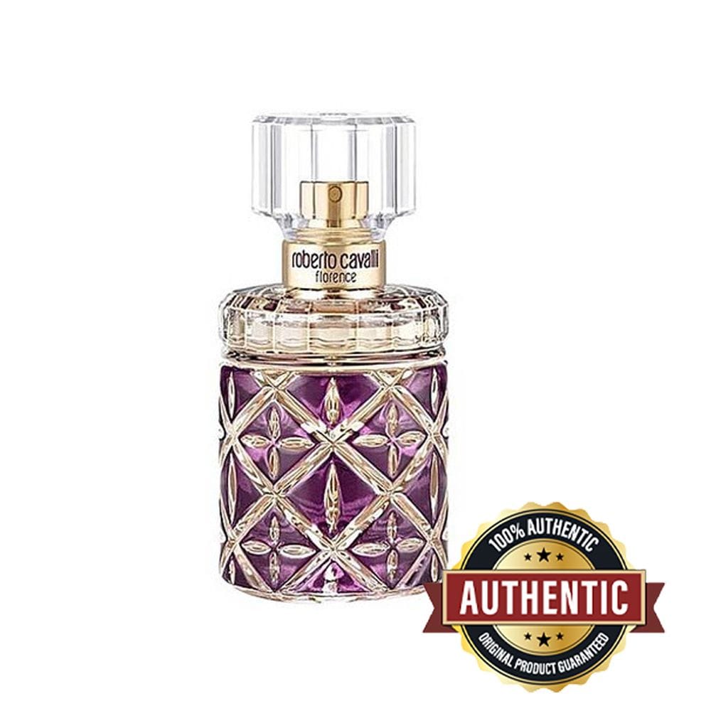 Roberto Cavalli Florence Eau de Parfum 50ML - Blackcurrant, Orange Blossom & Patchouli Elegant Chypre Floral Women's Fragrance | 3614223519576