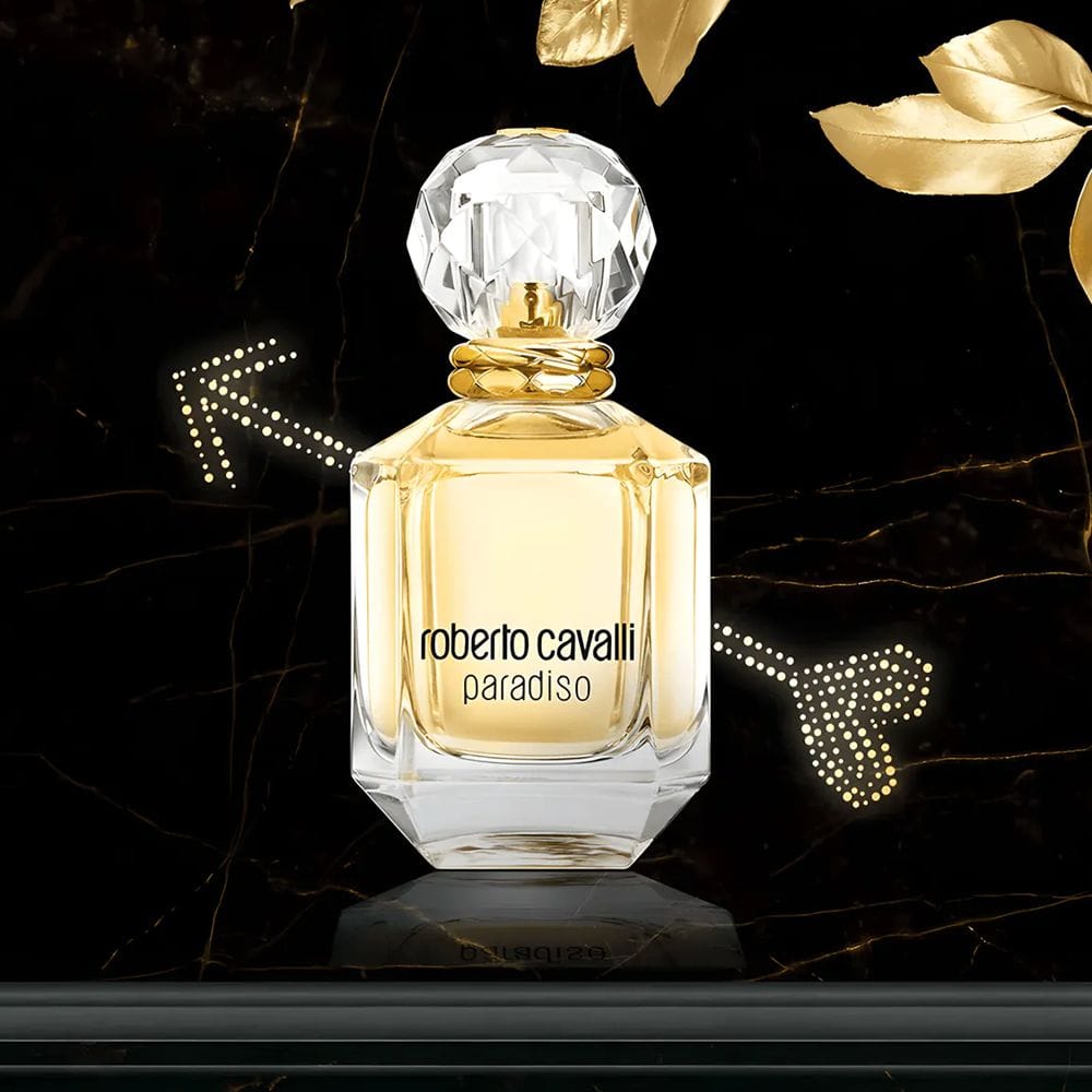 Roberto Cavalli Paradiso Eau de Parfum 75ML – Bergamot, Jasmine & Cypress Fresh Floral Woody Women’s Fragrance | 3607347733508