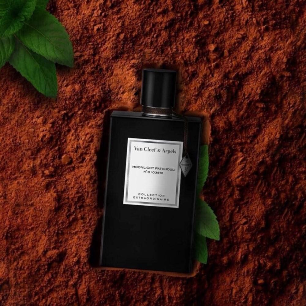 Van Cleef & Arpels Moonlight Patchouli Eau de Parfum 75ML – Patchouli, Rose & Suede Leather Woody Unisex Fragrance | 3386460078795