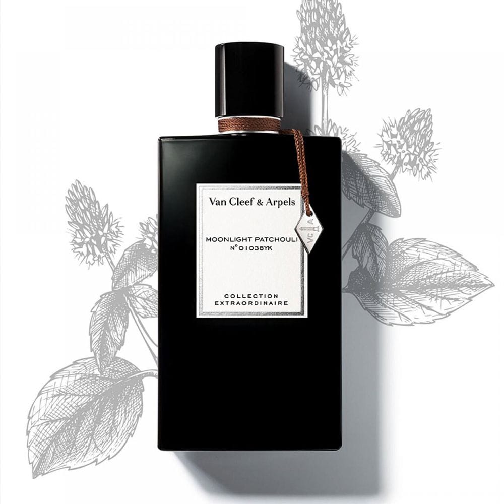 Van Cleef & Arpels Moonlight Patchouli Eau de Parfum 75ML – Patchouli, Rose & Suede Leather Woody Unisex Fragrance | 3386460078795