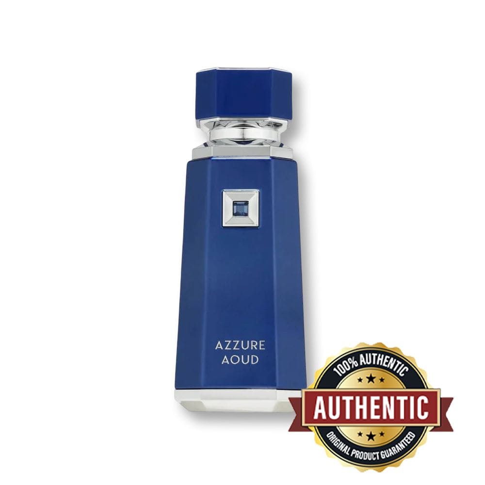 French Avenue Azzure Oud Eau de Parfum 100ML - Saffron, Oud & Amber Smoky Woody Unisex Fragrance | 6290360375687
