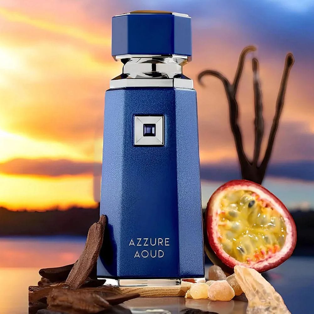 French Avenue Azzure Oud Eau de Parfum 100ML – Saffron, Oud & Amber Smoky Woody Unisex Fragrance | 6290360375687