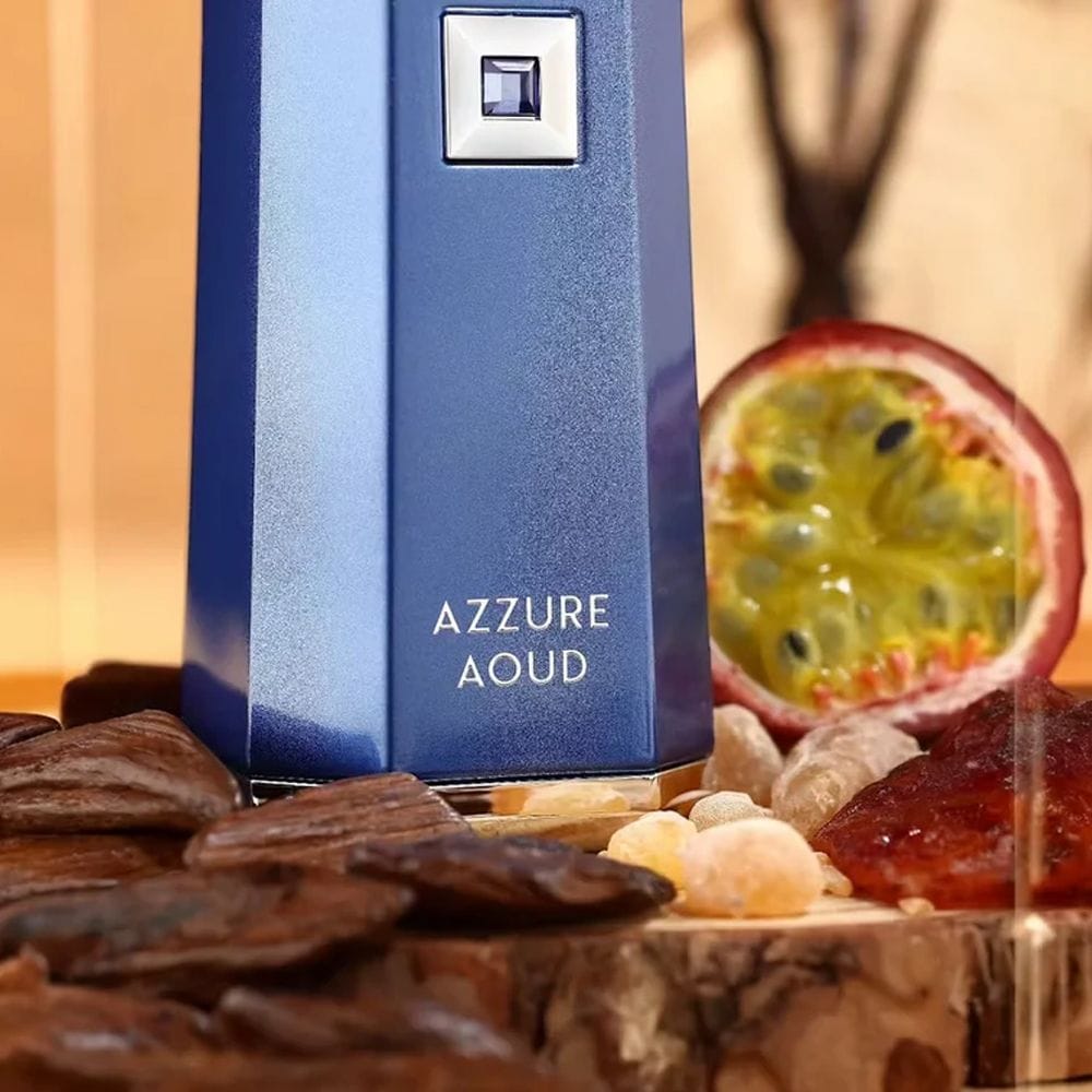 French Avenue Azzure Oud Eau de Parfum 100ML – Saffron, Oud & Amber Smoky Woody Unisex Fragrance | 6290360375687