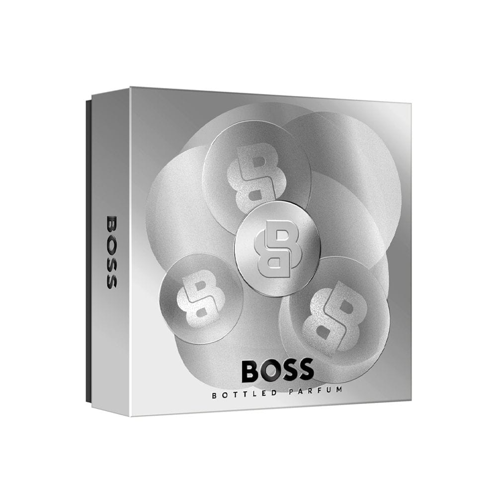 Hugo Boss Bottled Parfum Gift Set 50ML – Fig Tree, Orris & Cedarwood Woody Ambery Men’s Fragrance Set | 3616306127890