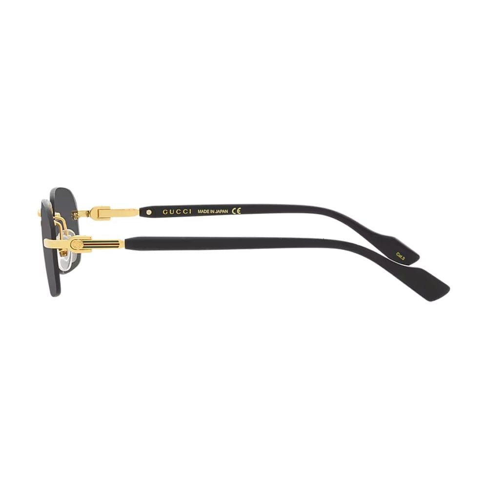نظارات غوتشي GG1221S المربعة - إطار جريء من الأسيتات، عدسات متدرجة بحماية من الأشعة فوق البنفسجية، نظارات فاخرة بتصميم إيطالي | 889652394190