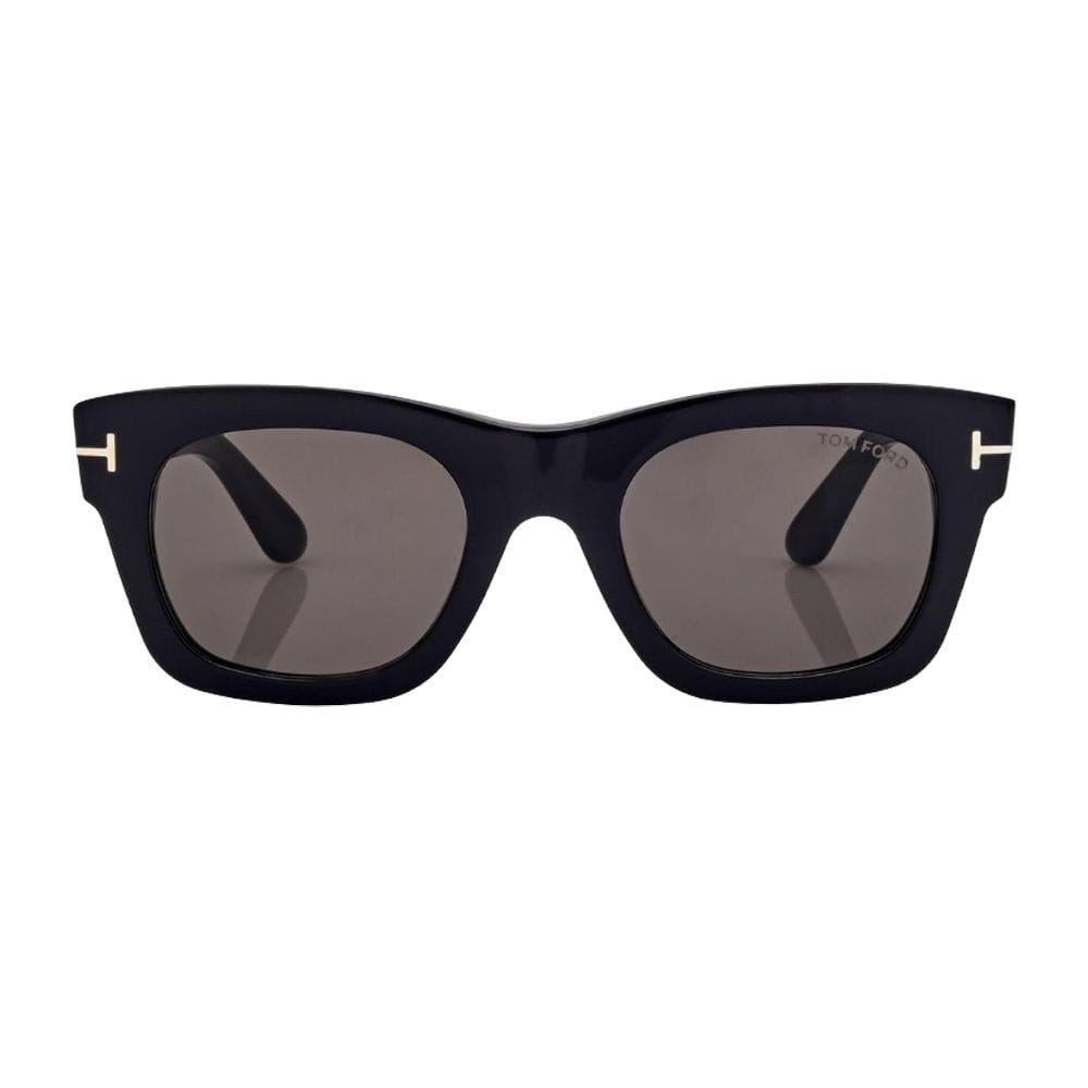 Tom Ford Emma-02 FT1314 Sunglasses – Oversized Butterfly Frame, Acetate Designer Eyewear, UV Protection Lenses | Black/Grey - 889214626141